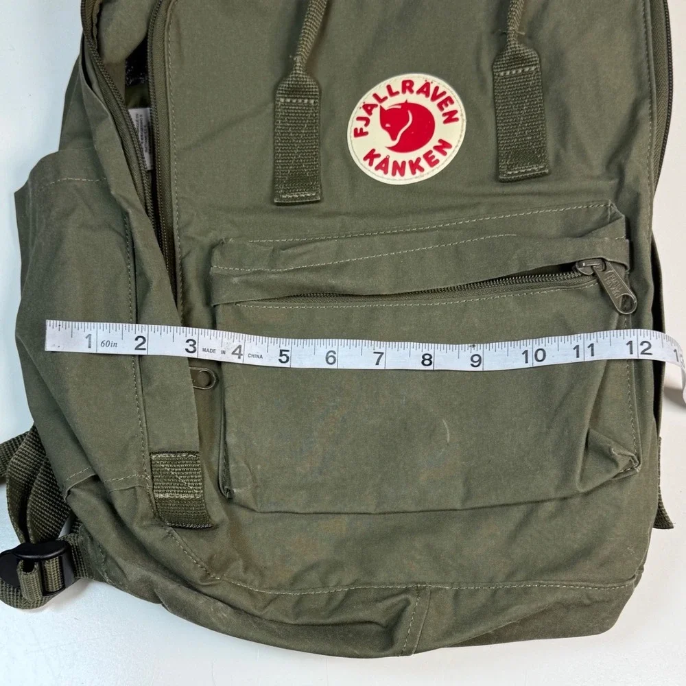 Fjallraven Kanken Classic Backpack Green 23510 Vinylon F School Bag